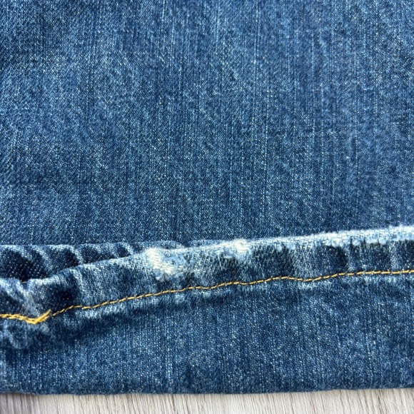 Polo Jeans Ralph Lauren VTG Men's Cotton Denim Blue Jeans Flag Banner 36x32 - Picture 12 of 13